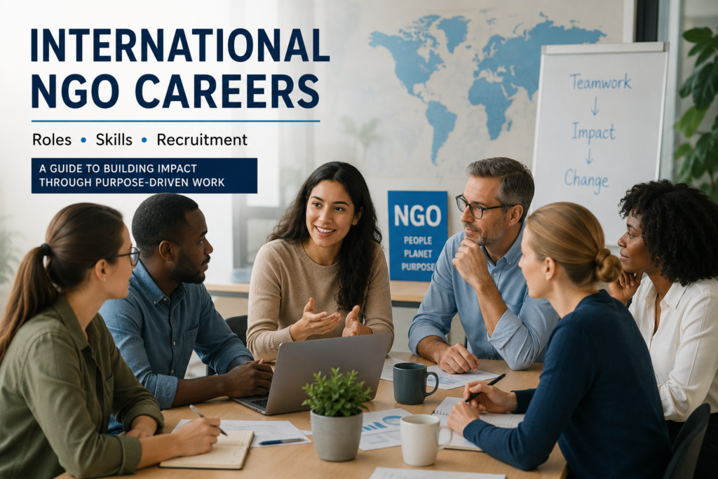 Careers in International NGOs: Roles, Skills & How Recruitment Works